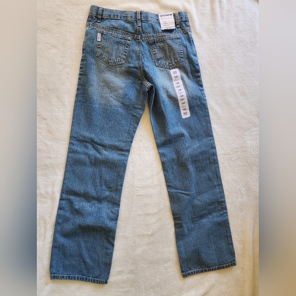 Cinch Boys White Label Medium Wash 16 Regular